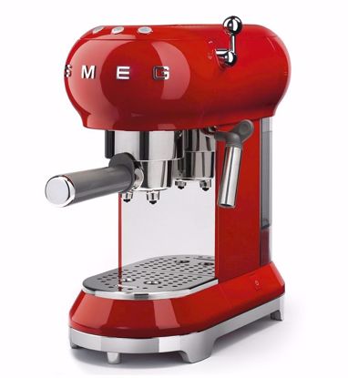 Picture of Smeg ECF01RDAU Benchtop Coffee Machine