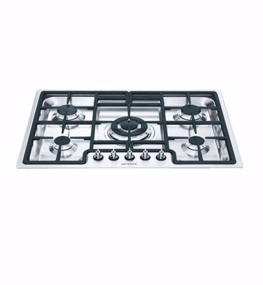 Picture of Smeg PGA75-4 72cm 5 Burner Gas Cooktop