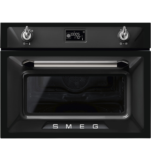 white smeg wall oven