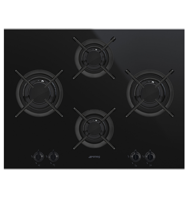 Picture of Smeg PV664LCNXAU 65cm 4 Burner Gas Cooktop