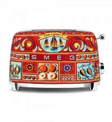 Picture of Smeg TSF01DGAU  Dolce & Gabbana 2 Slice Toaster