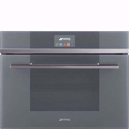 Picture of Smeg SFA4104MCS 45cm Combi Microwave Wall Oven
