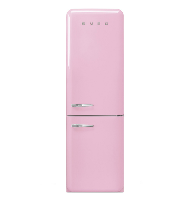 Picture of Smeg FAB32RPK3 330L Bottom Mount Fridge Freezer
