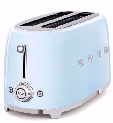 Picture of Smeg TSF02PBAU 4 Slice Toaster